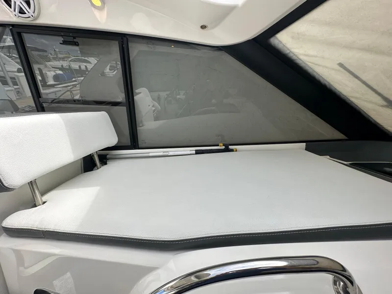 Slide: The Image of Interior seating area of a 2016 Bavaria Sport 360 HT yacht. - 47