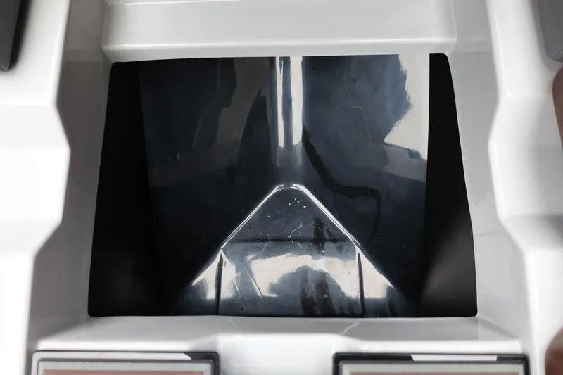 Slide: The Image of Interior view of 2026 Tigé 22RZX boat, featuring sleek, modern design elements. - 57