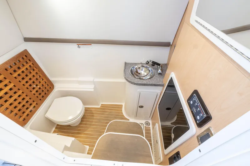 Slide: The Image of Spacious private head and shower with all amenities - 22