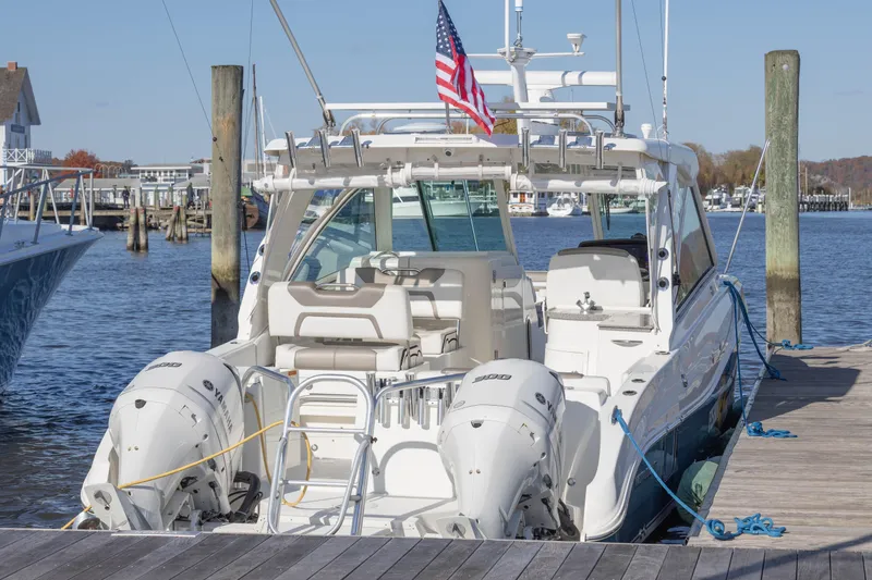 Slide: The Image of Twin Yamaha 300s, sturdy folding swim ladder - 24