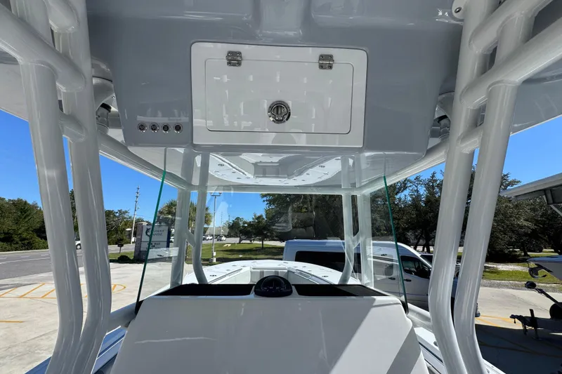 Slide: The Image of 2026 Cape Horn 34 XS boat interior with modern design and sturdy framework. - 28