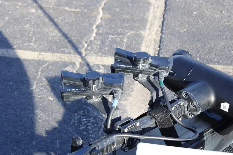 Slide: The Image of Garmin equipment on Phoenix 921 ELITE 2025 boat, featuring advanced technology and design. - 16