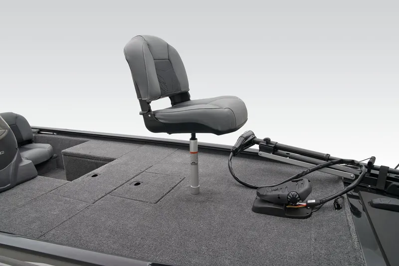 Slide: The Image of 2026 Tracker Pro 170 boat dashboard with gauges and navigation system. - 15