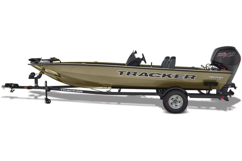 Slide: The Image of 2026 Tracker Pro Team 190 boat interior with seating and control panel. - 6