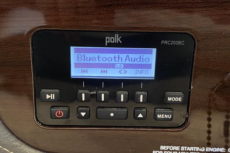Slide: The Image of Polk PRC200BC Bluetooth audio system in 2018 Chaparral 337 SSX boat. - 31