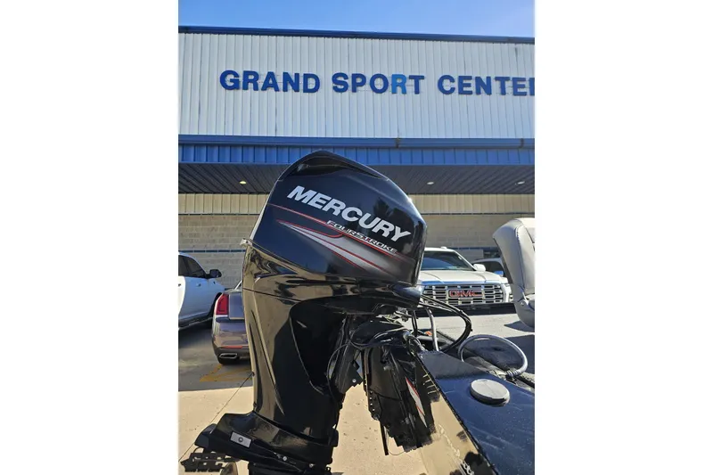 Slide: The Image of 2018 Tracker Pro Team 175 TXW with Mercury engine at Grand Sport Center. - 13