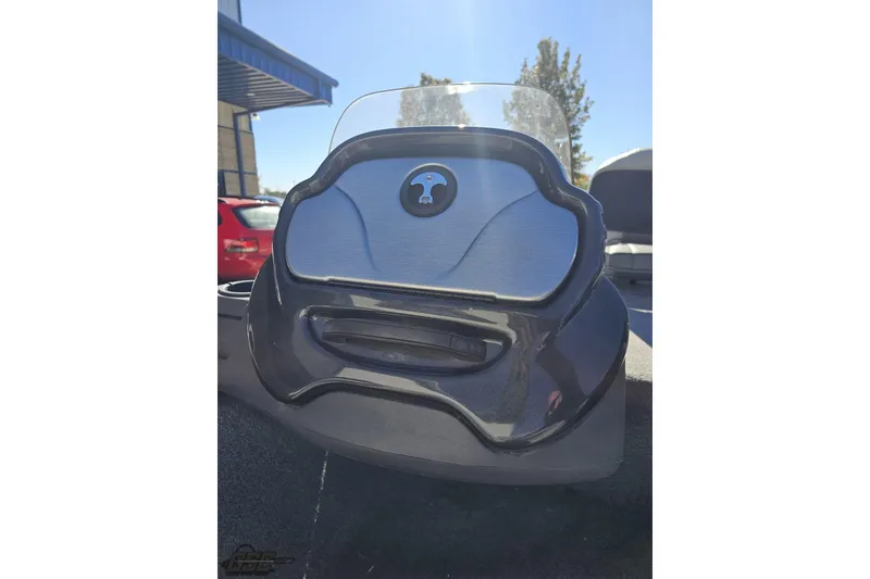 Slide: The Image of 2018 Tracker Pro Team 175 TXW dashboard with steering wheel detail. - 48