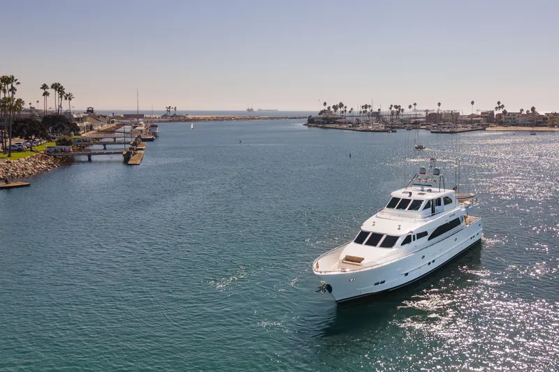 Slide: The Image of Luxurious 2005 Custom yacht cruising on sparkling blue water. - 8