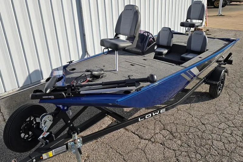 The Image of 2026 Lowe Skorpion 16 all welded aluminum fishing boat. - 0