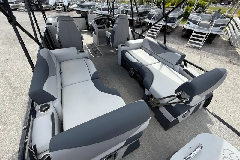 Slide: The Image of 2025 Avalon 2385 LSZ Quad Lounger Tri Toon with luxurious seating and high-performance design. - 9