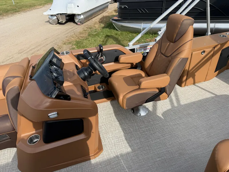 Slide: The Image of Tahoe LTZ CRB 2385 Cruise Rear Bench Pontoon $35995 2025 - 11