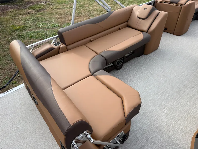 Slide: The Image of Tahoe LTZ CRB 2385 Cruise Rear Bench Pontoon $35995 2025 - 20
