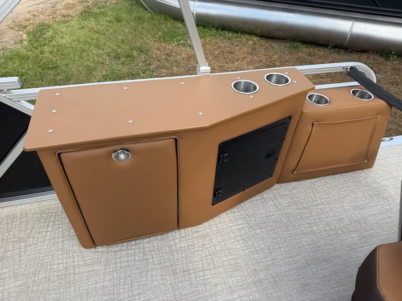 Slide: The Image of Tahoe LTZ CRB 2385 Cruise Rear Bench Pontoon $35995 2025 - 22