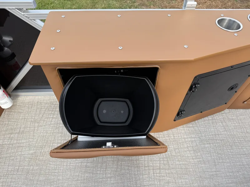 Slide: The Image of Tahoe LTZ CRB 2385 Cruise Rear Bench Pontoon $35995 2025 - 23