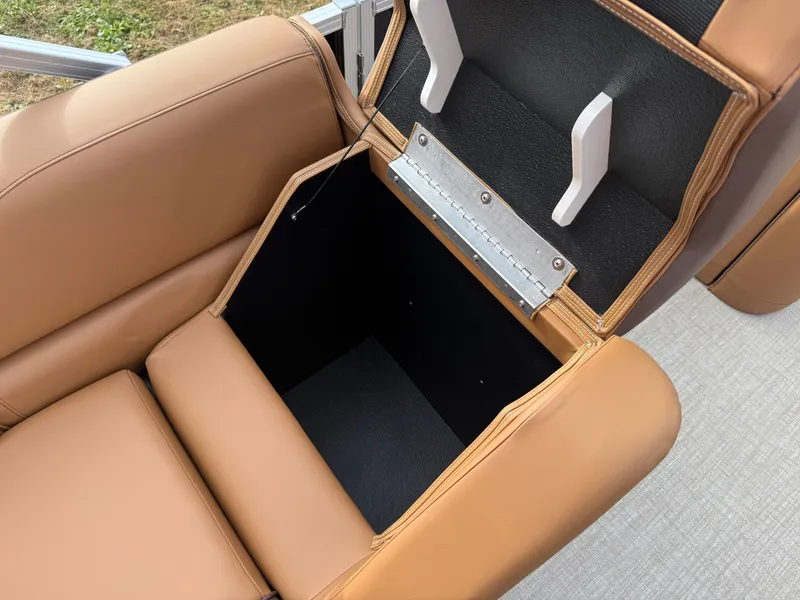 Slide: The Image of Tahoe LTZ CRB 2385 Cruise Rear Bench Pontoon $35995 2025 - 26