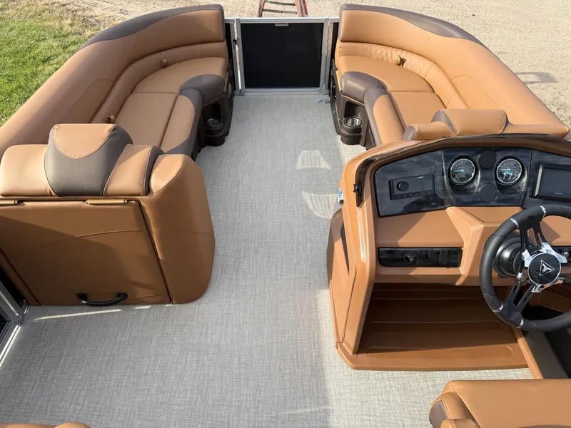Slide: The Image of Tahoe LTZ CRB 2385 Cruise Rear Bench Pontoon $35995 2025 - 29