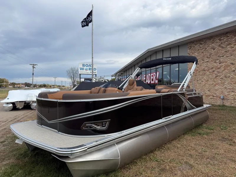 Slide: The Image of Tahoe LTZ CRB 2385 Cruise Rear Bench Pontoon $35995 2025 - 37