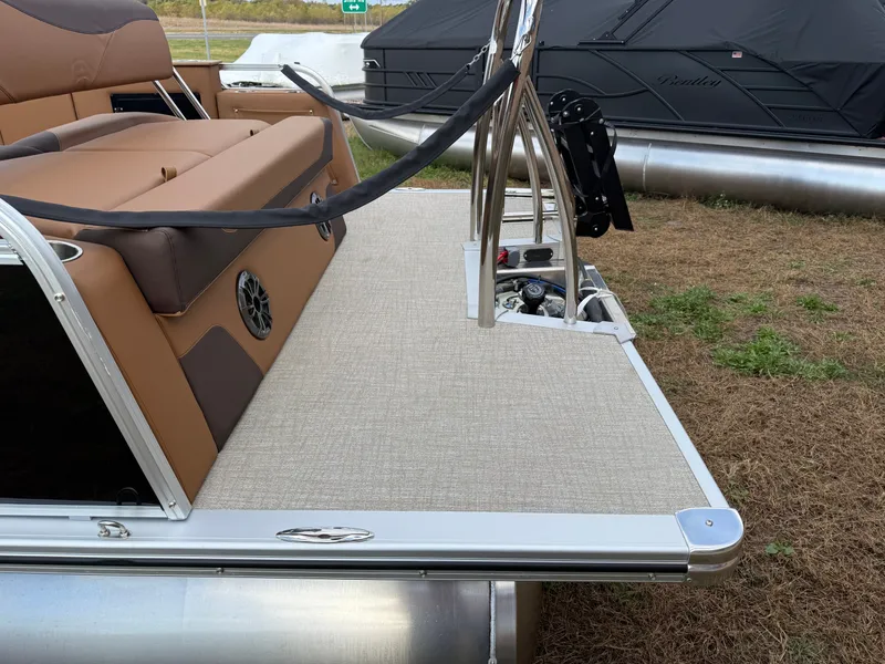 Slide: The Image of Tahoe LTZ CRB 2385 Cruise Rear Bench Pontoon $35995 2025 - 40