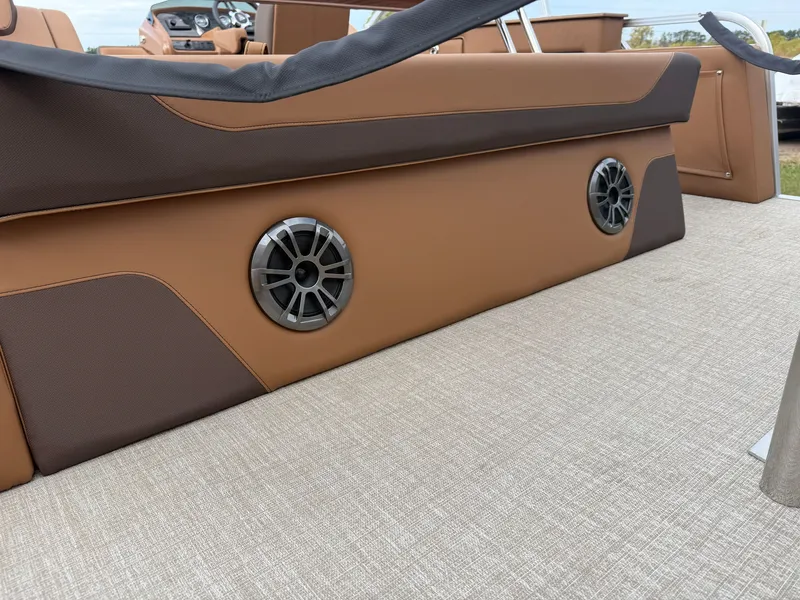 Slide: The Image of Tahoe LTZ CRB 2385 Cruise Rear Bench Pontoon $35995 2025 - 41