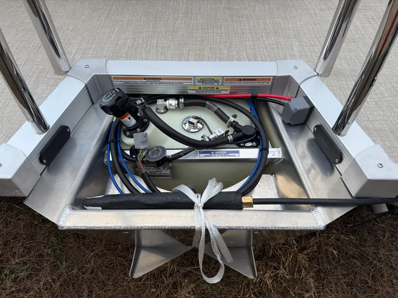 Slide: The Image of Tahoe LTZ CRB 2385 Cruise Rear Bench Pontoon $35995 2025 - 44