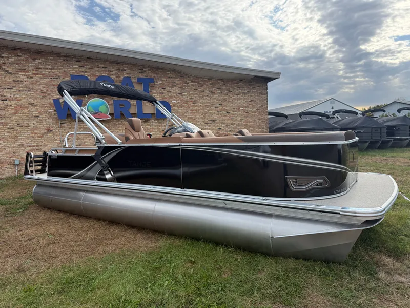 Slide: The Image of Tahoe LTZ CRB 2385 Cruise Rear Bench Pontoon $35995 2025 - 48