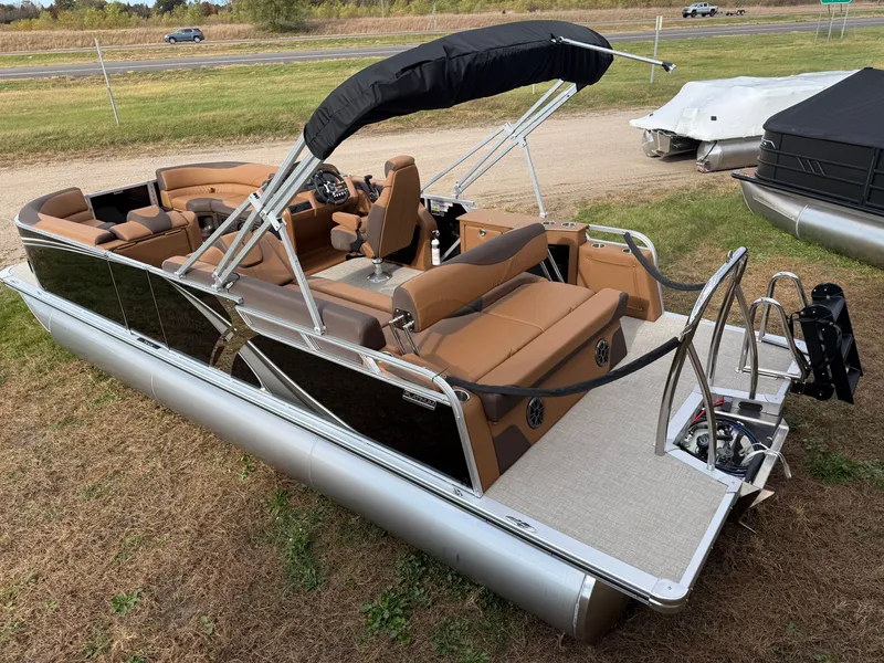 Slide: The Image of Tahoe LTZ CRB 2385 Cruise Rear Bench Pontoon $35995 2025 - 49