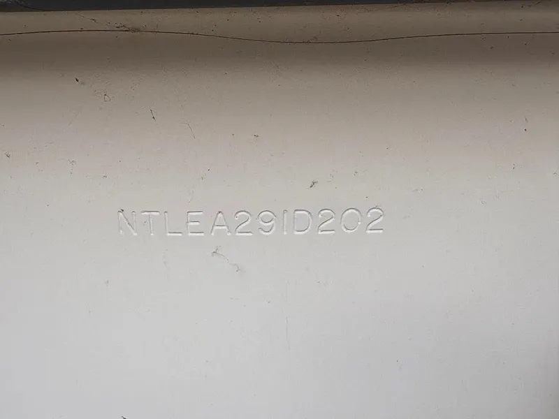 Slide: The Image of Hull identification number on 2002 Grady-White Marlin 300 boat. - 26