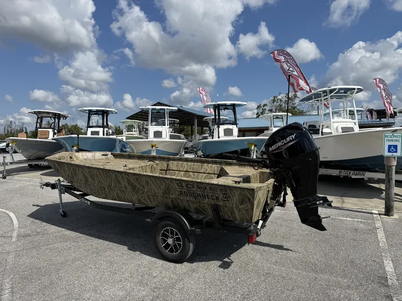 Slide: The Image of Lowe Roughneck Tiller 1660 Deluxe 2026 - 2