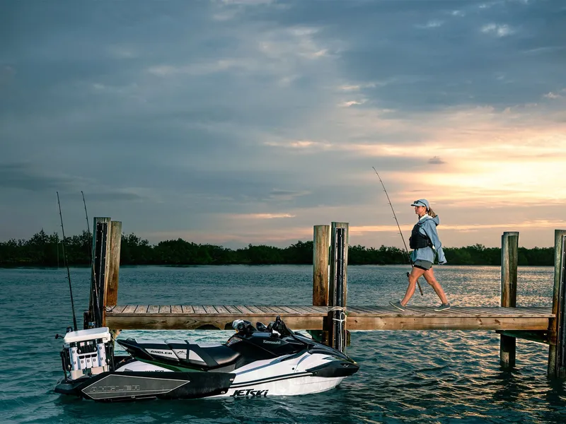 Slide: The Image of Kawasaki JET SKI ULTRA 160LX-S ANGLER 2025 - 18
