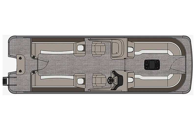 Slide: The Image of Avalon Catalina Quad Lounge Windshield 27 ft. 2023 - 27