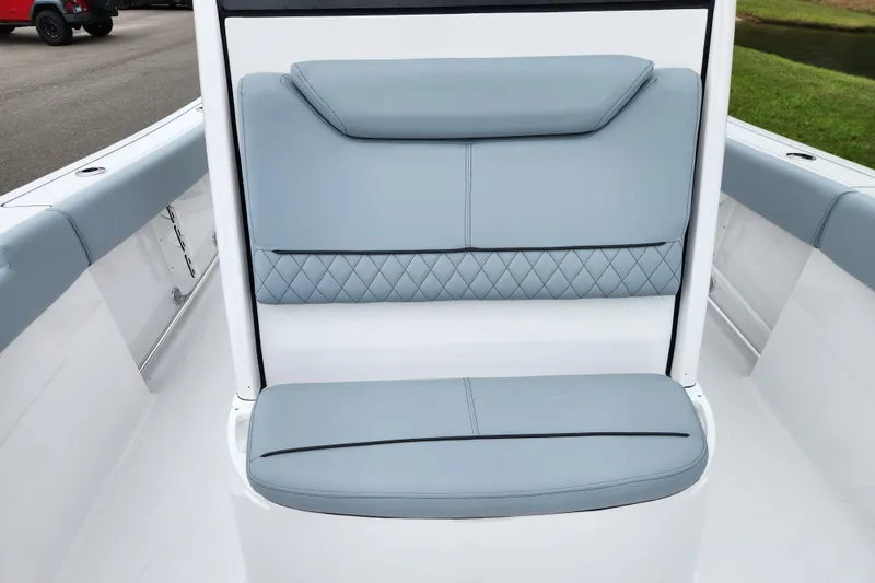 Slide: The Image of 2026 Sportsman Heritage 231 Center Console boat with stylish seating and modern design. - 12