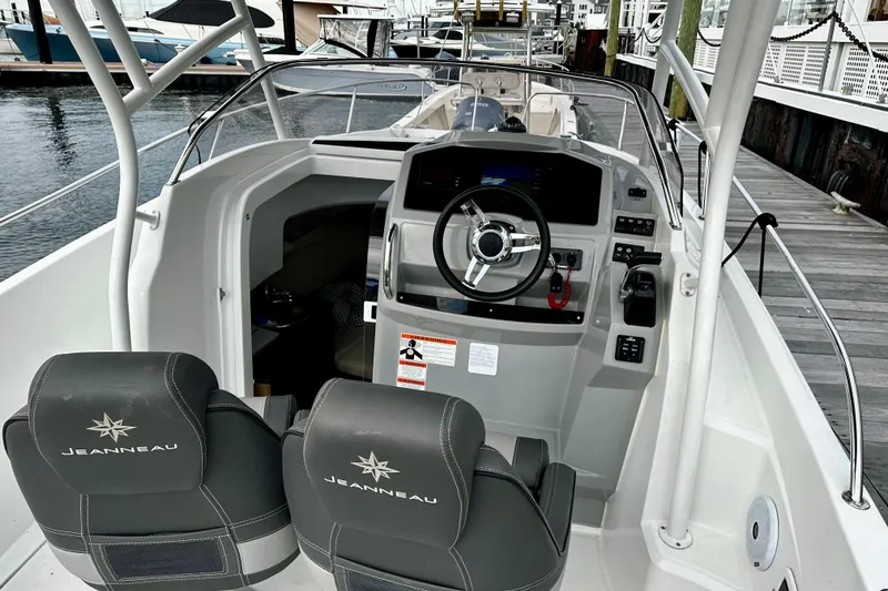 Slide: The Image of 2020 Jeanneau Leader 7.5 Walkaround WA “ LADY LILY” Offered by Northstar Yacht Sales - Please Contact: Chris Carney, CPYB at 401-633-2070 - 11