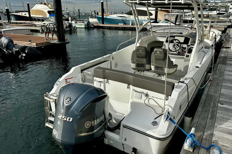 Slide: The Image of 2020 Jeanneau Leader 7.5 Walkaround WA “ LADY LILY” Offered by Northstar Yacht Sales - Please Contact: Chris Carney, CPYB at 401-633-2070 - 2