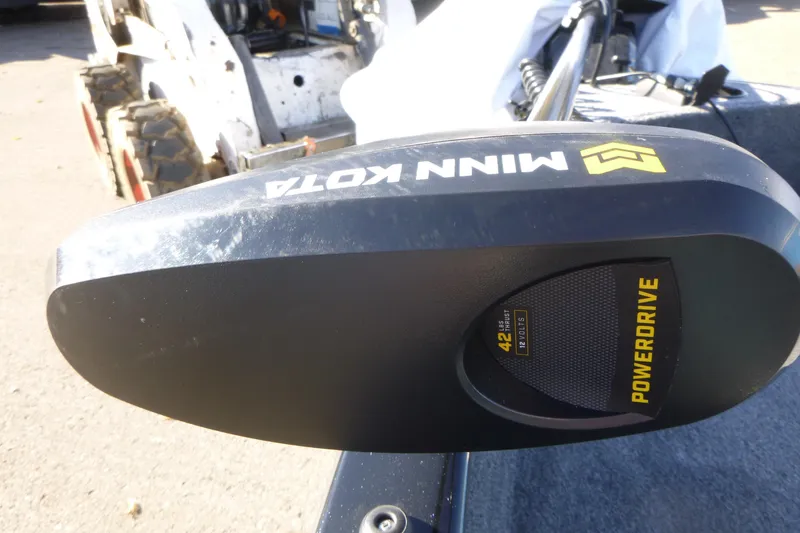 Slide: The Image of Minn Kota PowerDrive motor on 2026 Tracker Pro Guide V-16 WT boat. - 7