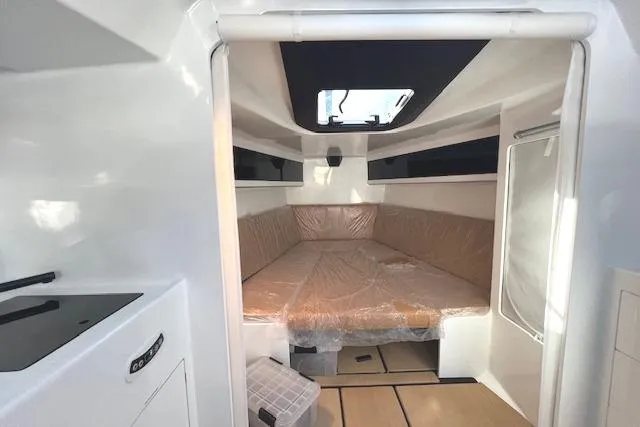 Slide: The Image of Interior of 2024 Neo 43 Romo yacht with cozy cabin and modern design. - 17