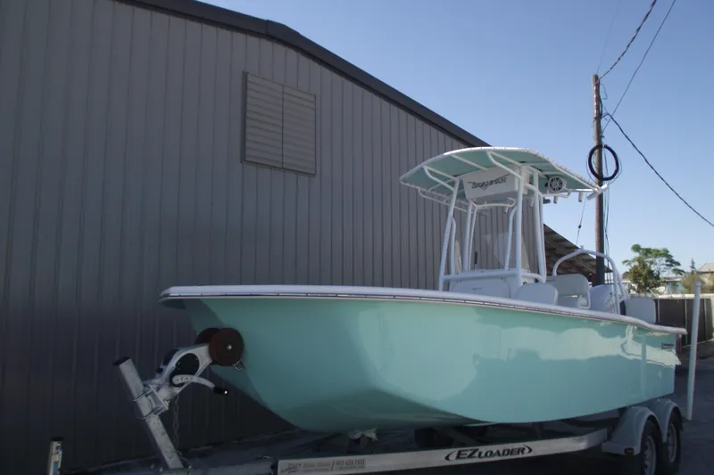 Slide: The Image of 2021 Savannah SS21 boat on trailer - 1