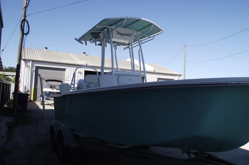 Slide: The Image of 2021 Savannah SS21 boat on trailer - 2