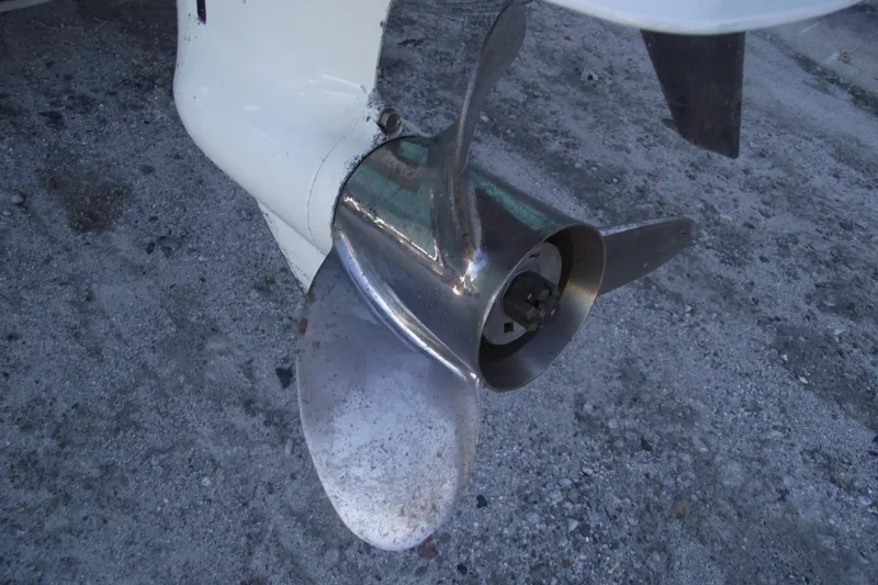 Slide: The Image of Close-up of a Savannah SS21 2021 boat propeller - 4