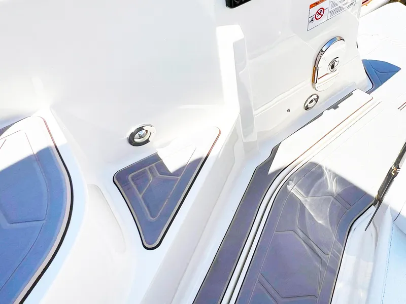 Slide: The Image of 2019 Sea Ray Sundancer 320 Outboard deck with sleek design and modern fittings. - 32
