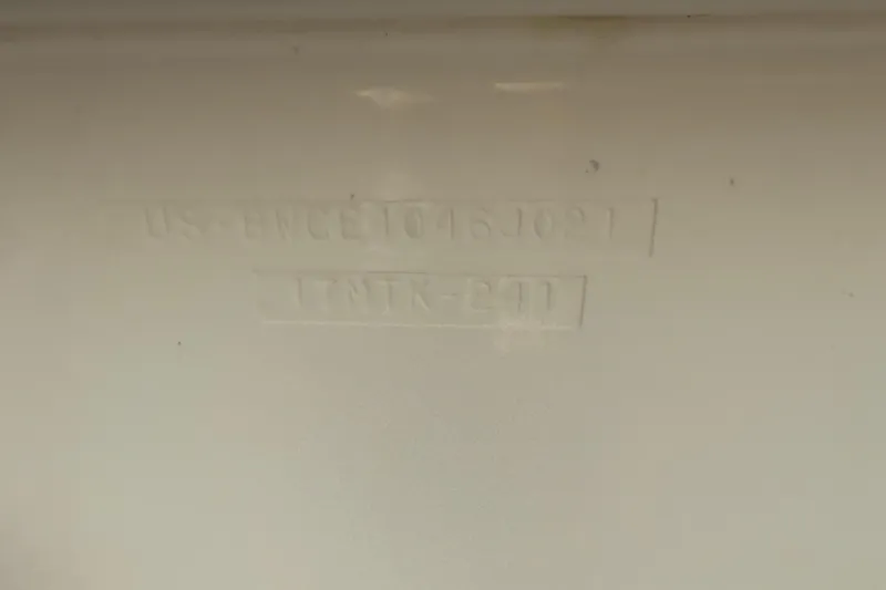Slide: The Image of Hull identification number on a 2021 Boston Whaler 170 Montauk boat. - 19