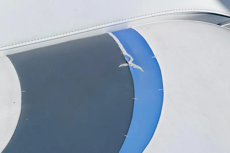 Slide: The Image of Wet Sounds audio system in a 1996 Baja .38 Special boat compartment. - 102