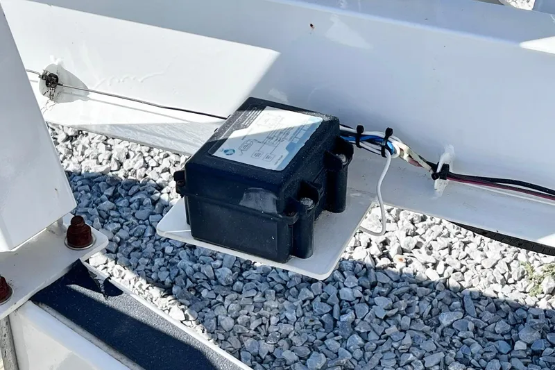 Slide: The Image of Close-up of a Baja .38 Special 1996 tire with detailed tread pattern. - 112