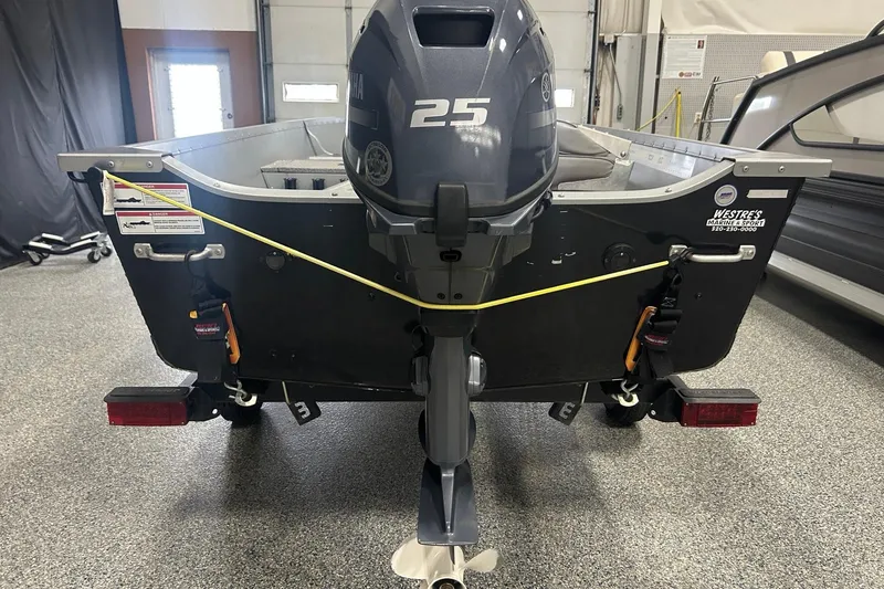 Slide: The Image of 2024 Alumacraft V16 boat identification plate with serial number. - 10