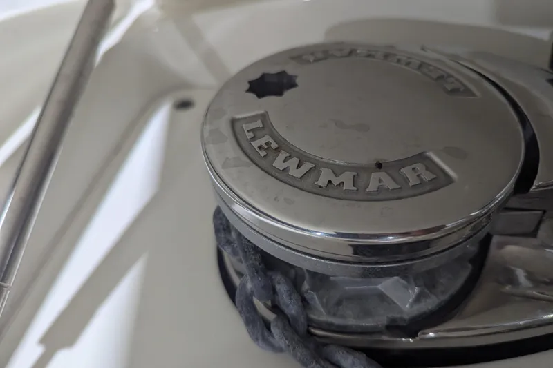 Slide: The Image of Lewmar winch on 2014 Formula 350 Crossover Bowrider boat deck. - 32