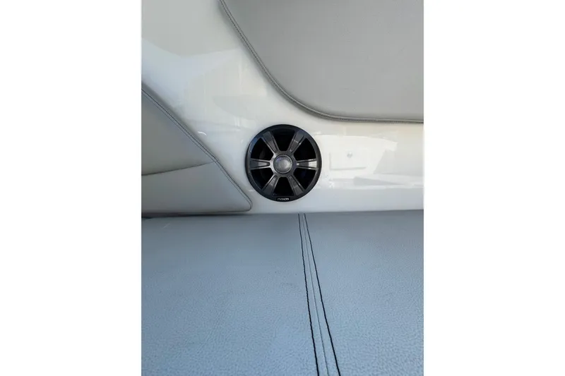 Slide: The Image of 2021 Sea Ray SPX 230 Outboard interior speaker detail. - 10