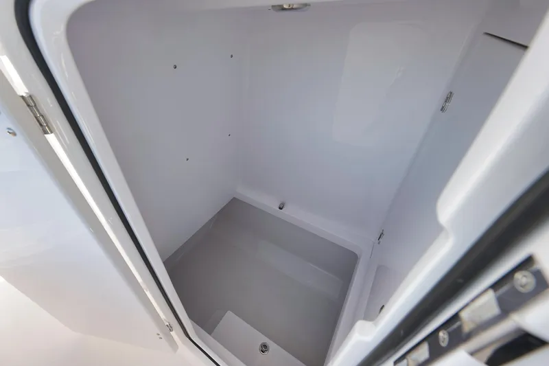 Slide: The Image of 2024 Bahama 41 RD storage compartment, spacious and sleek design. - 16
