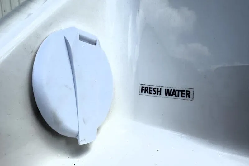 Slide: The Image of Fresh water access on 2024 Key West 239 DFS boat. - 40