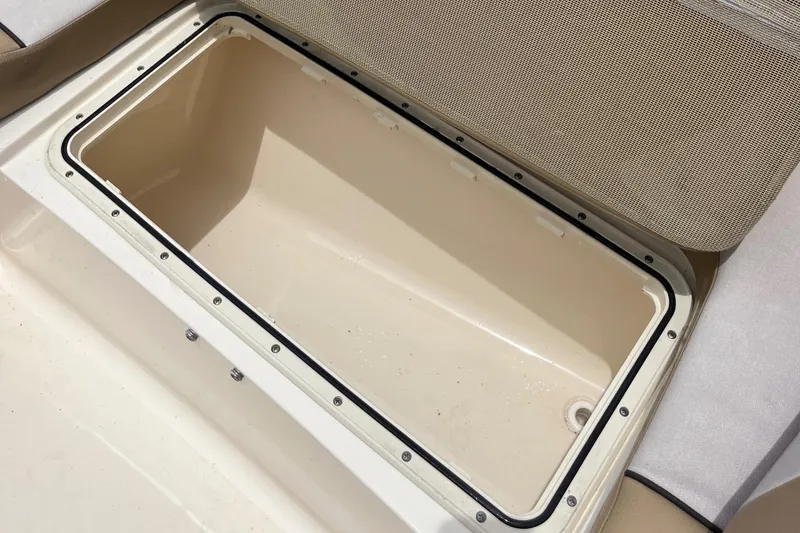 Slide: The Image of Speaker system on a 2015 Scout 275 Dorado boat interior. - 30