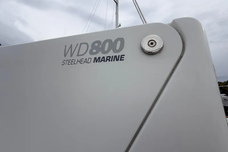 Slide: The Image of Steelhead Marine WD800 detail on 2007 American Tug 41 boat. - 41