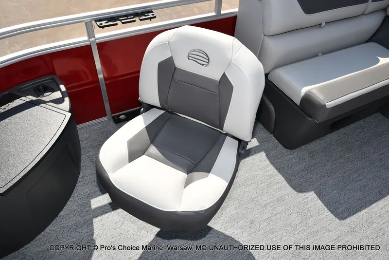 Slide: The Image of Sun Tracker Fishin' Barge 22 DLX w/115HP Pro-XS 4 Stroke 2026 - 24